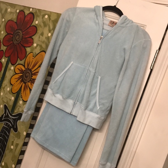 terry cloth sweatsuit